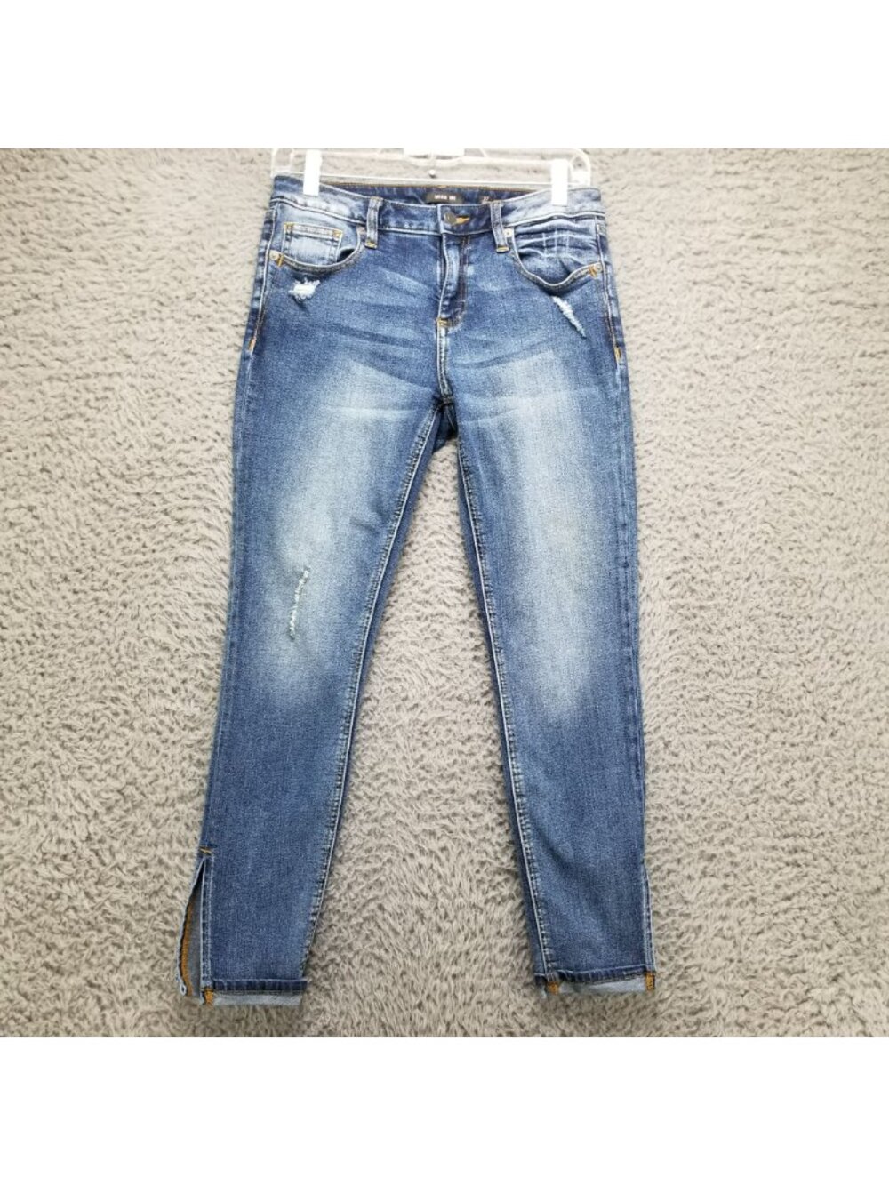 Miss Me Jeans Womens 27 Blue Ankle Skinny Stretch Denim *Read* - Picture 2 of 14